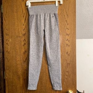 Size medium, grey, gymshark leggings